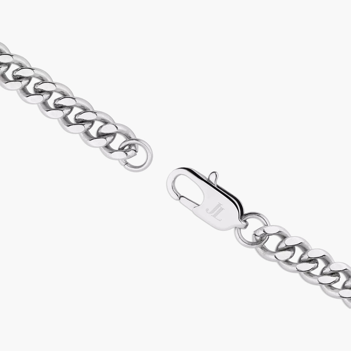 Pulsera de acero barbada 21 cm