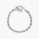 Pulsera de acero cordón 19 cm