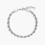 Pulsera de acero cordón 19-21 cm