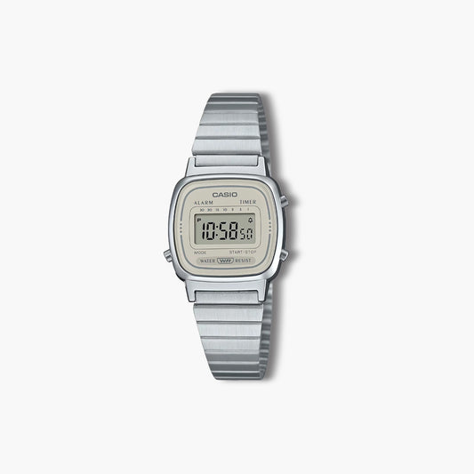 Reloj Casio Collection Retro LA670WEA-8AEF digital acero