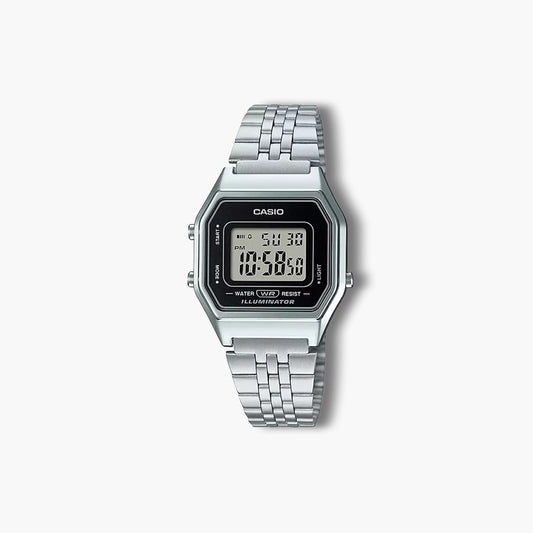 Reloj Casio Collection Retro LA680WEA-1EF digital acero
