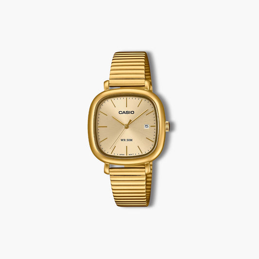 Reloj Casio Collection LTP-B166G-9AVEF analógico acero dorado esfera dorada