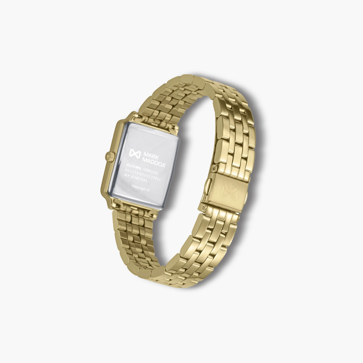 Reloj Mark Maddox Alfama MM0142-55 acero dorado esfera negra