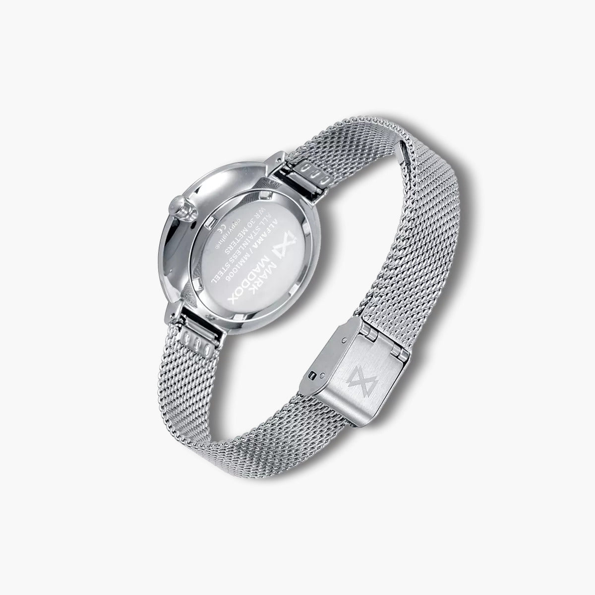 Reloj Mark Maddox Alfama MM1006-87 acero esfera plateada