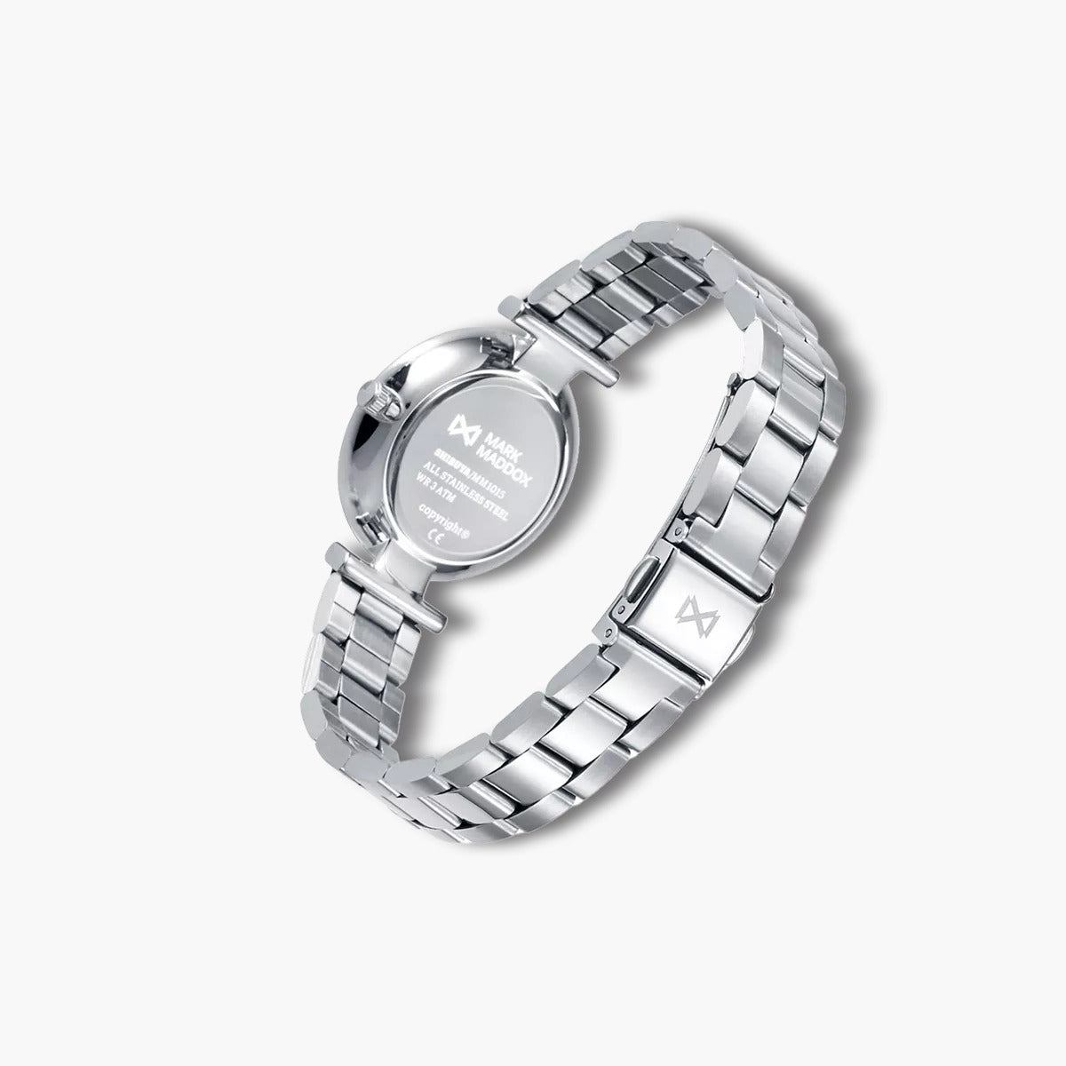 Reloj Mark Maddox Shibuya MM1015-03 acero esfera blanca