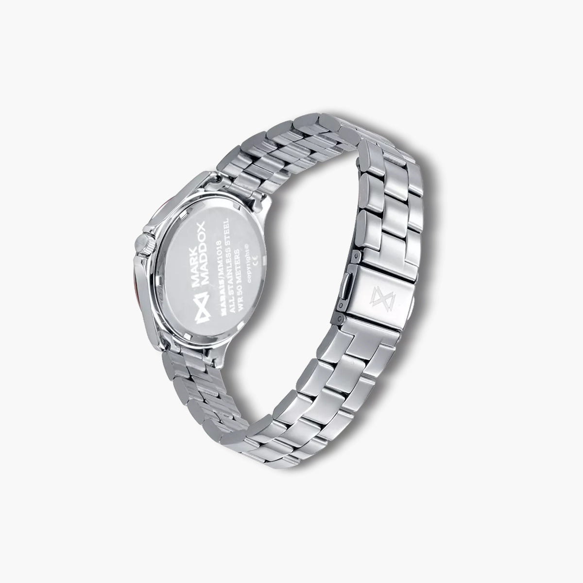 Reloj Mark Maddox Marais MM1018-77 acero esfera rosa