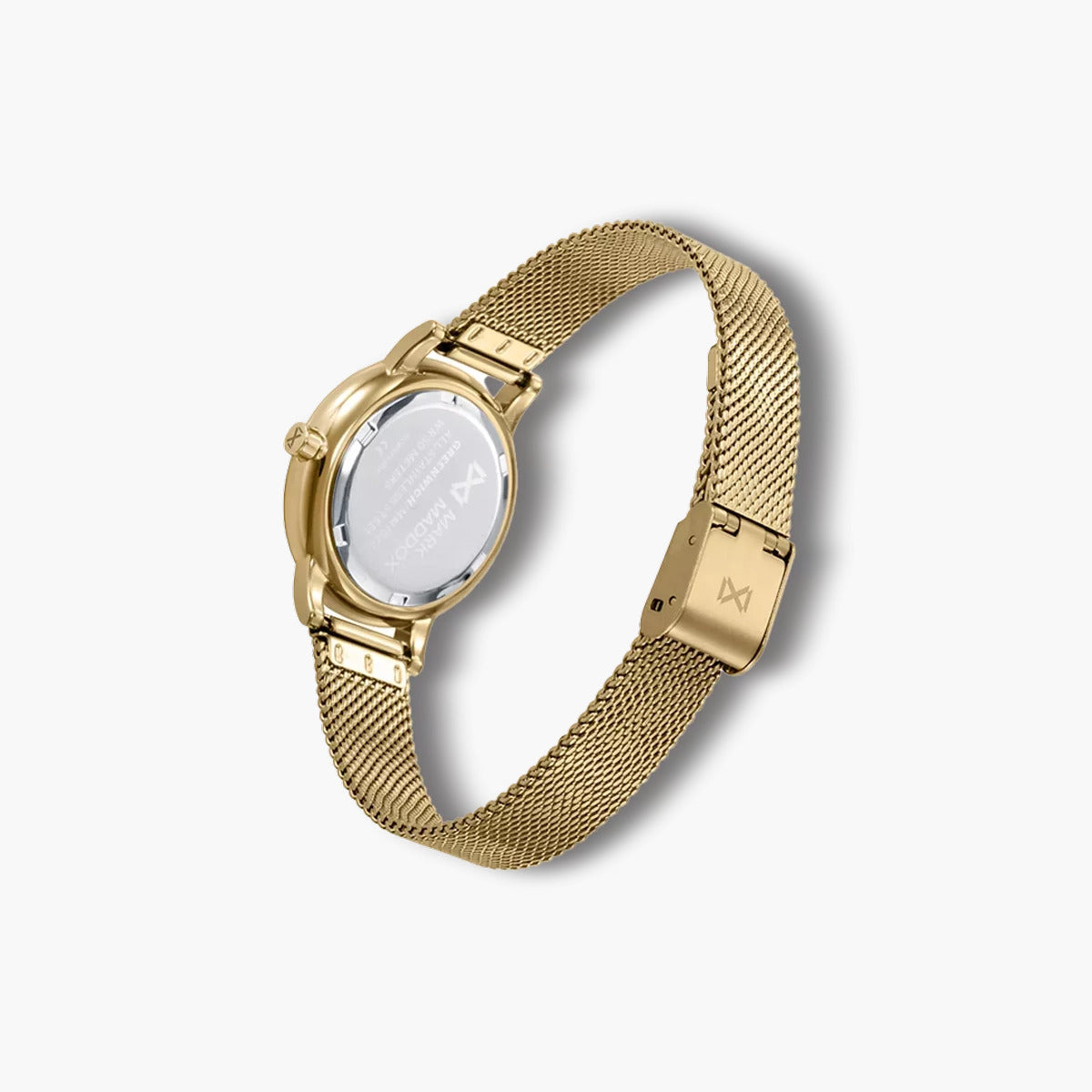 Reloj Mark Maddox Greenwich MM1022-64 acero dorado esfera verde