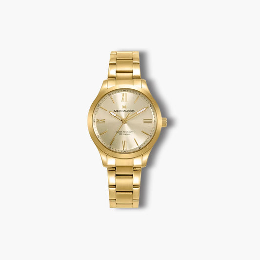 Reloj Mark Maddox Marais MM1024-23 acero dorado
