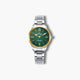 Reloj Mark Maddox Marais MM1024-63 acero esfera verde y dorada