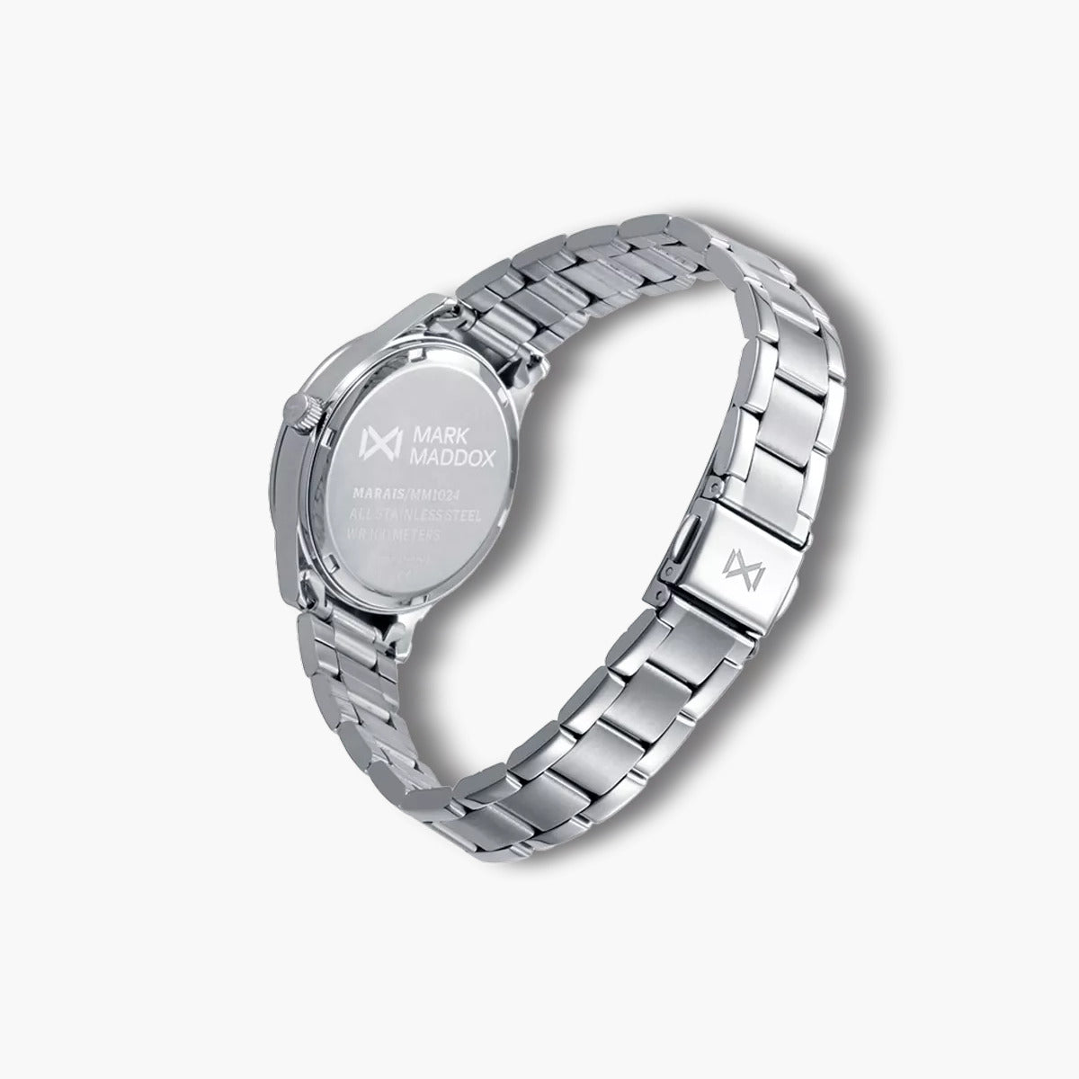 Reloj Mark Maddox Marais MM1024-93 acero esfera azul