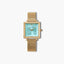 Reloj Mark Maddox Alfama MM1027-67 acero dorado esfera verde