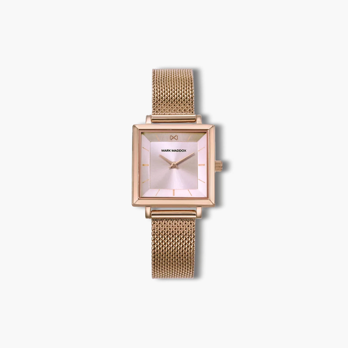 Reloj Mark Maddox Alfama MM1027-77 acero rosa esfera rosa