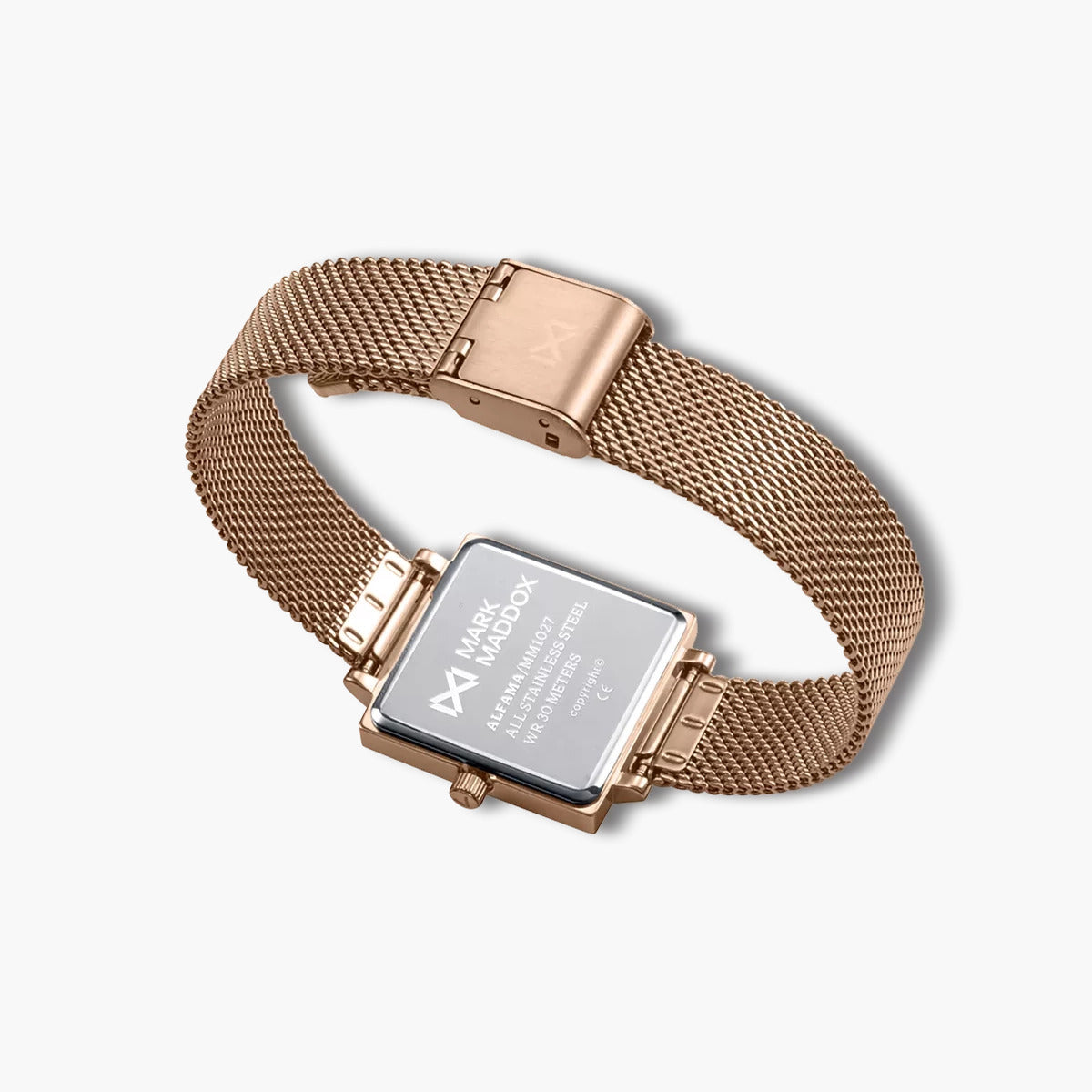 Reloj Mark Maddox Alfama MM1027-77 acero rosa esfera rosa