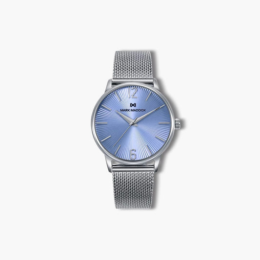 Reloj Mark Maddox Greenwich MM1030-35 acero esfera azul
