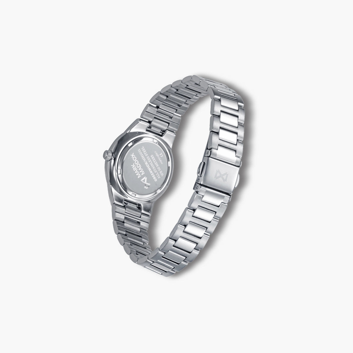 Reloj Mark Maddox Greenwich MM1031-07 acero esfera blanca
