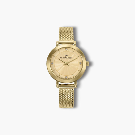 Reloj Mark Maddox Alfama MM1034-27 acero dorado