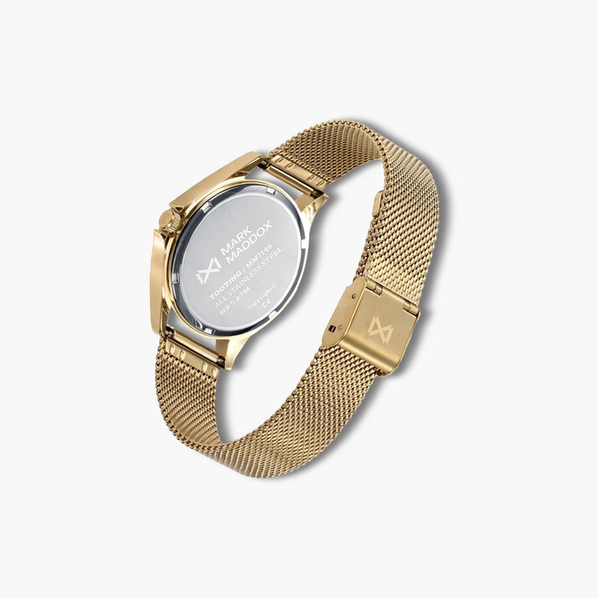 Reloj Mark Maddox Tooting MM7146-23 acero dorado