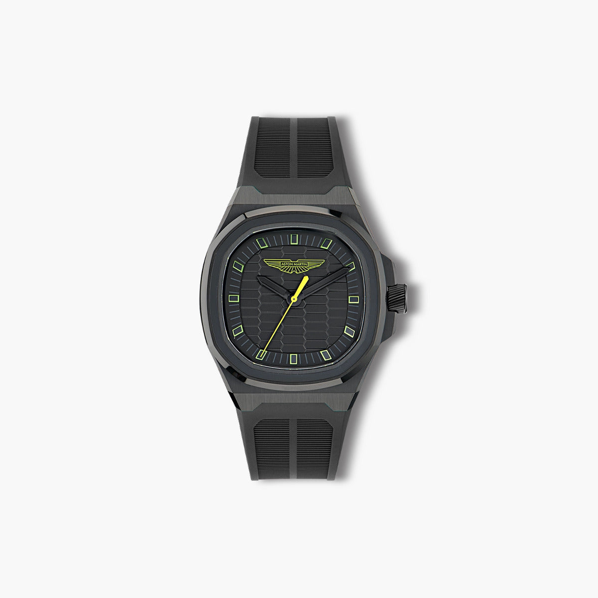Reloj Aston Martin Icon MTIG1F503 negro esfera negra y verde