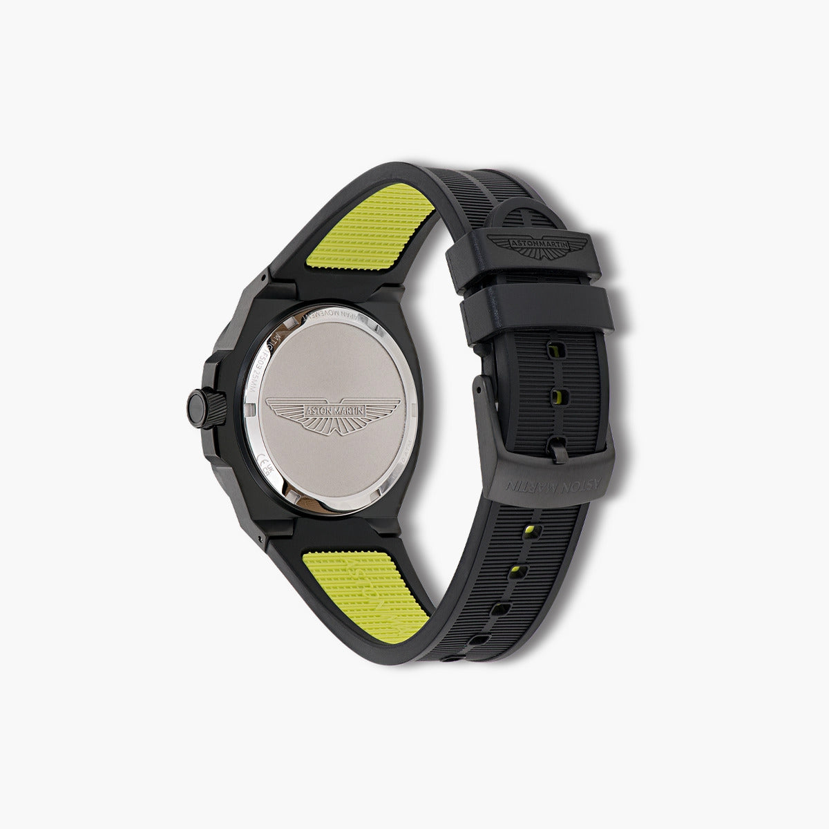 Reloj Aston Martin Icon MTIG1F503 negro esfera negra y verde