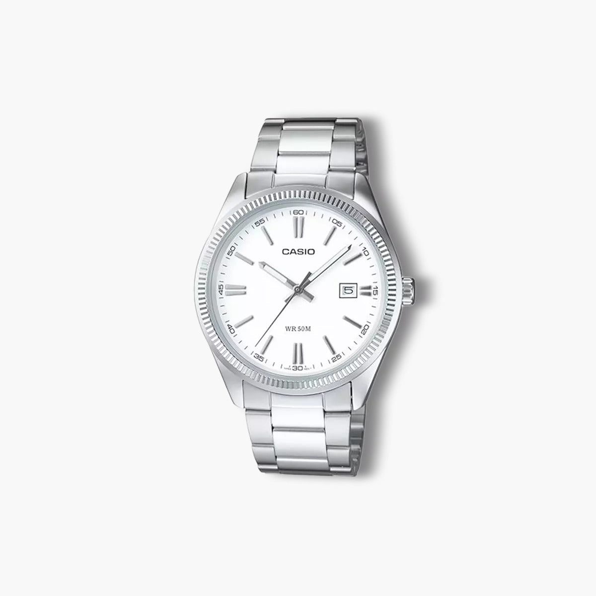 Reloj Casio Collection MTP-1302PD-7A1VEF acero esfera blanca