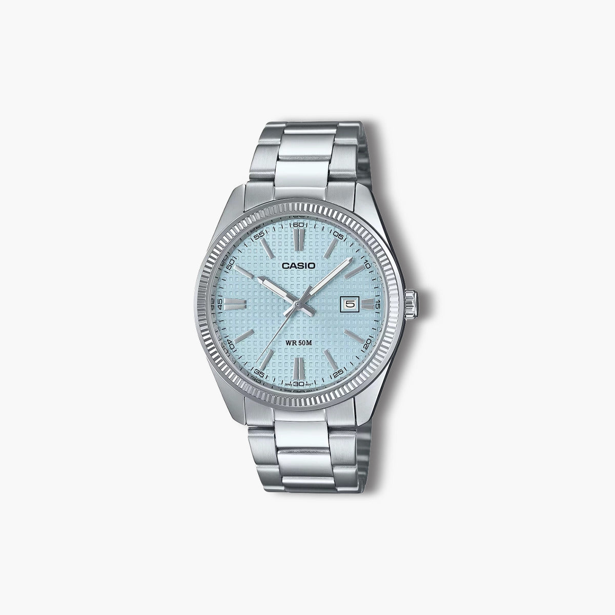 Reloj Casio Collection MTP-1302PE-2AVEF analógico acero esfera azul
