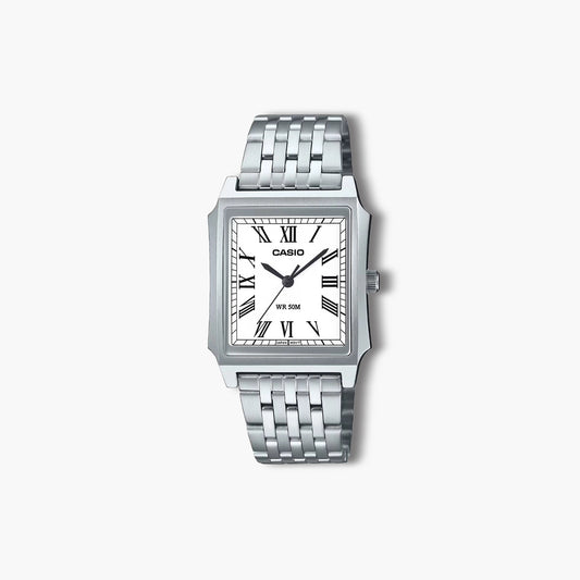Reloj Casio Collection MTP-B190D-7BVEF analógico acero esfera blanca