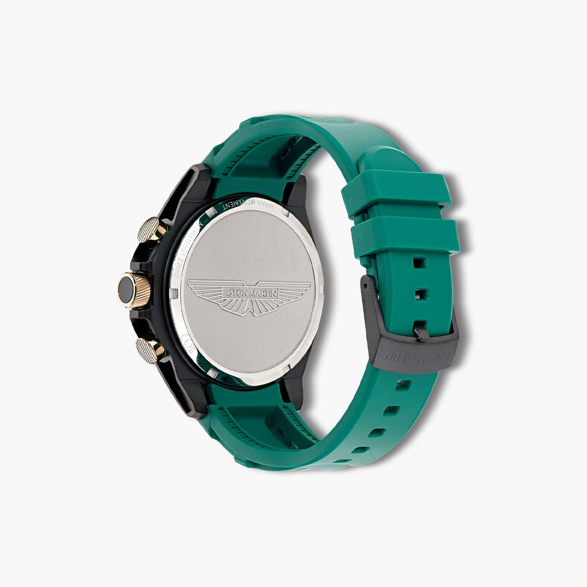 Reloj Aston Martin Icon MTRH1F501 verde esfera negra y dorada