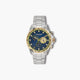 Reloj Aston Martin Icon MTRH1F505 acero esfera azul y dorada