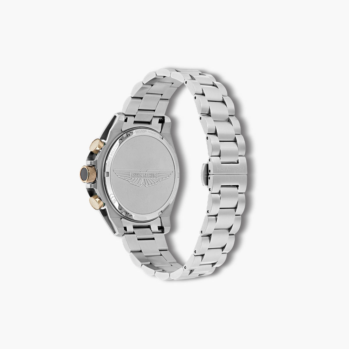Reloj Aston Martin Icon MTRH1F505 acero esfera azul y dorada