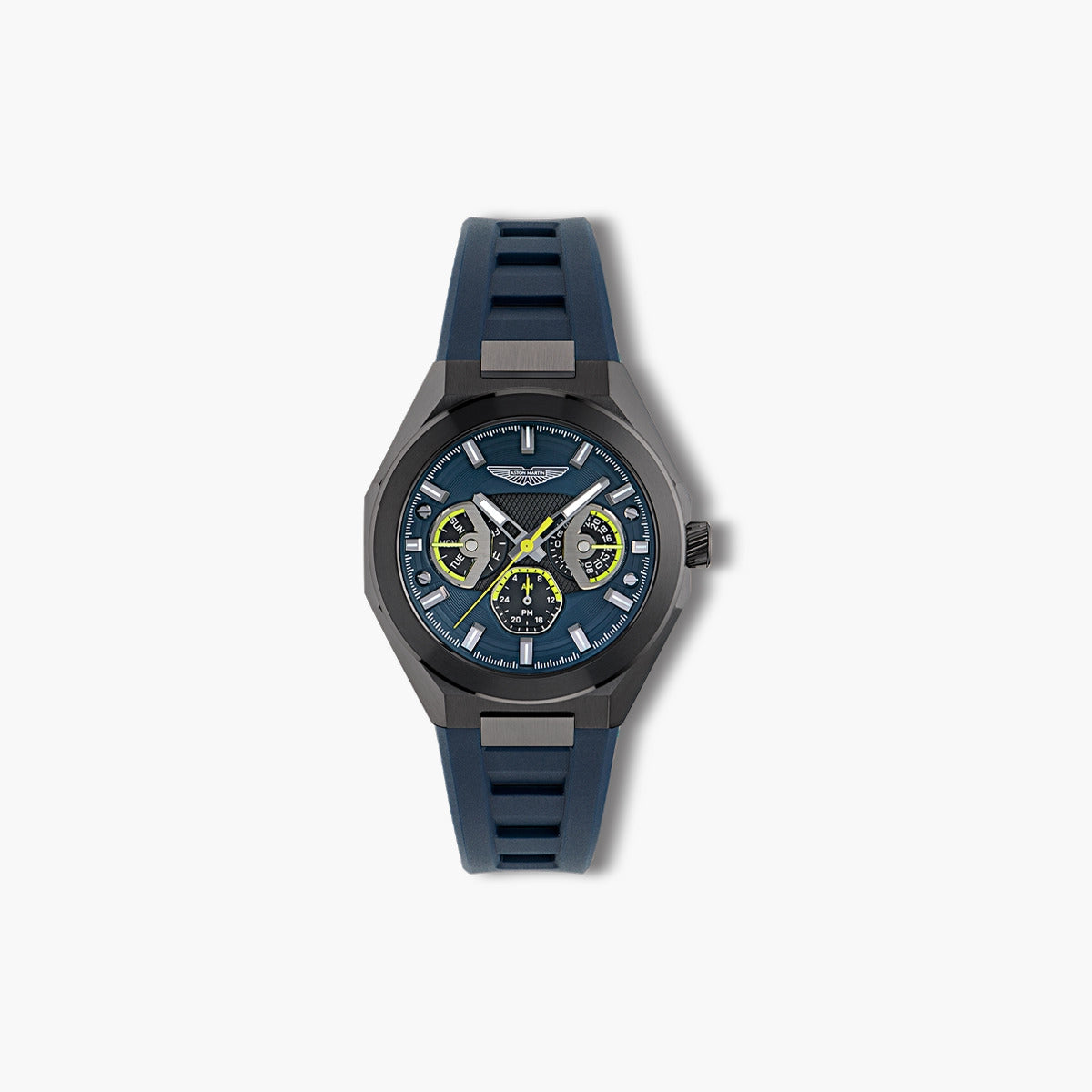 Reloj Aston Martin Thrill MTRI1F501 azul y negro