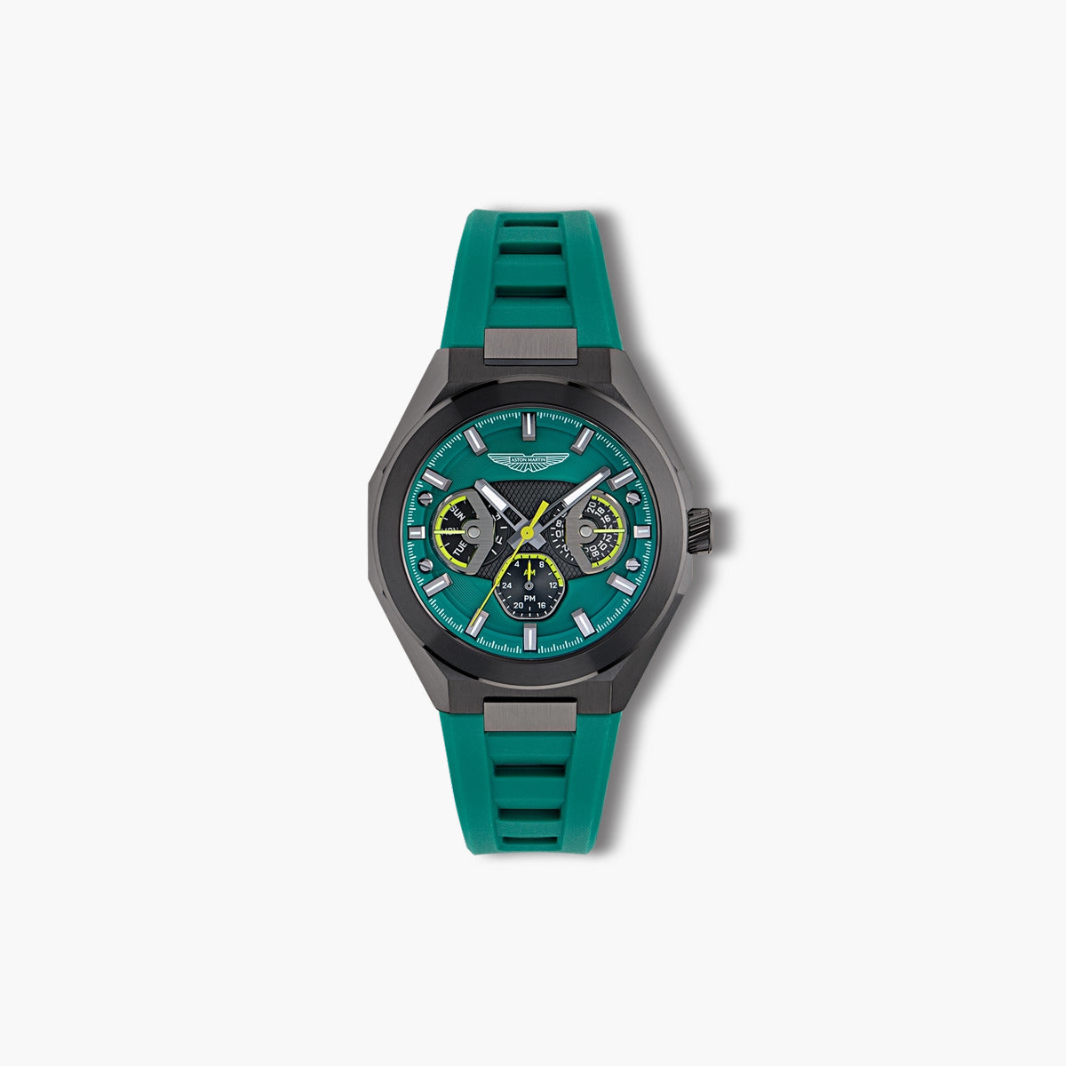 Reloj Aston Martin Thrill MTRI1F503 verde y negro