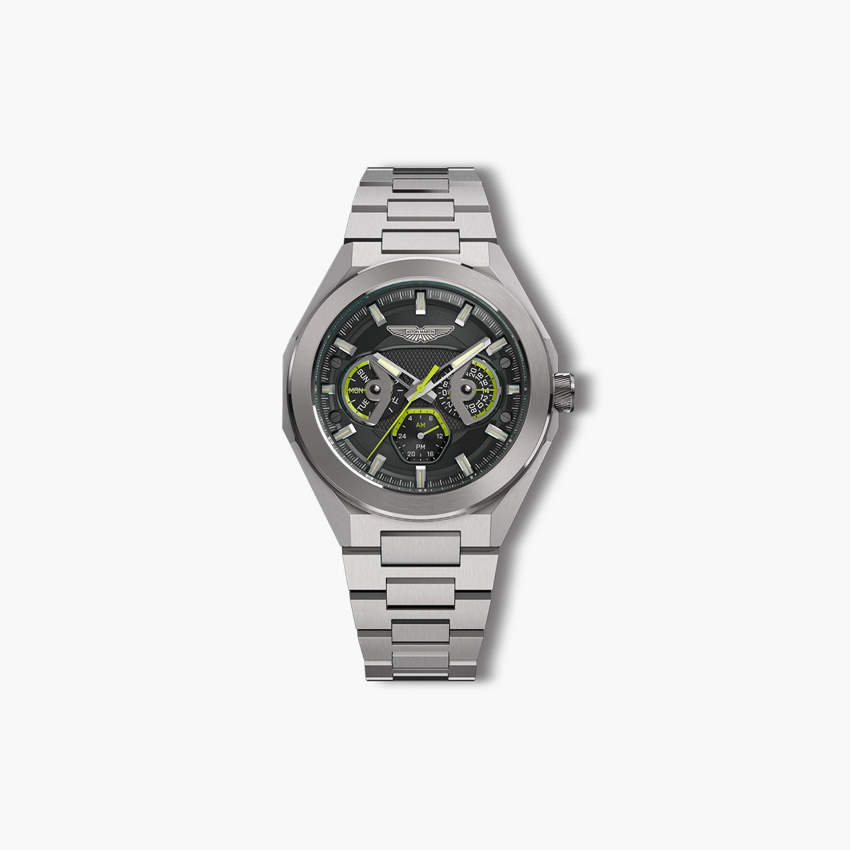 Reloj Aston Martin Thrill MTRI1F505 acero esfera negra