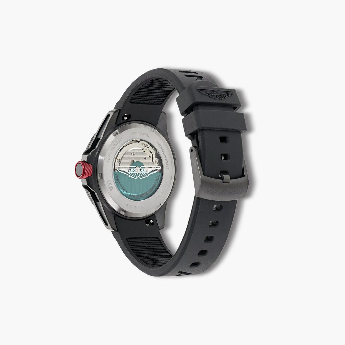 Reloj Aston Martin Thrill MTRR1F502 negro esfera verde