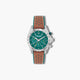 Reloj Aston Martin Thrill MTRS1F501 piel marrón y verde esfera verde