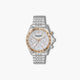 Reloj Aston Martin Thrill MTRS1F504 acero esfera blanca y dorada