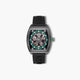 Reloj Aston Martin Thrill MTRT1F502 negro esfera negra y verde