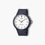 Reloj Casio Collection MW-240-7EVEF analógico negro esfera blanca