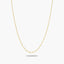 Cadena de oro 18K 60 cm