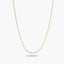 Cadena de oro 18K 60 cm