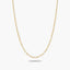 Cadena de oro 18K 60 cm
