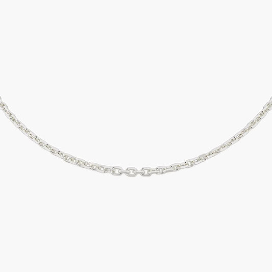 Cadena de plata 1ª ley 50 cm
