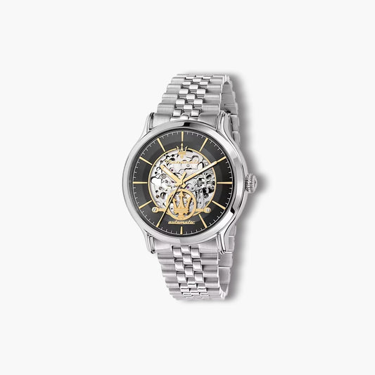 Reloj Maserati Epoca R8823118015 acero esfera negra