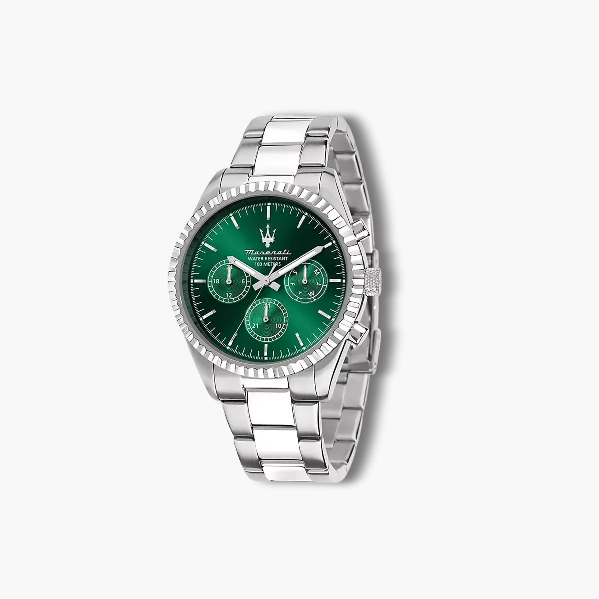 Reloj Maserati Competizione R8853100044 acero esfera verde