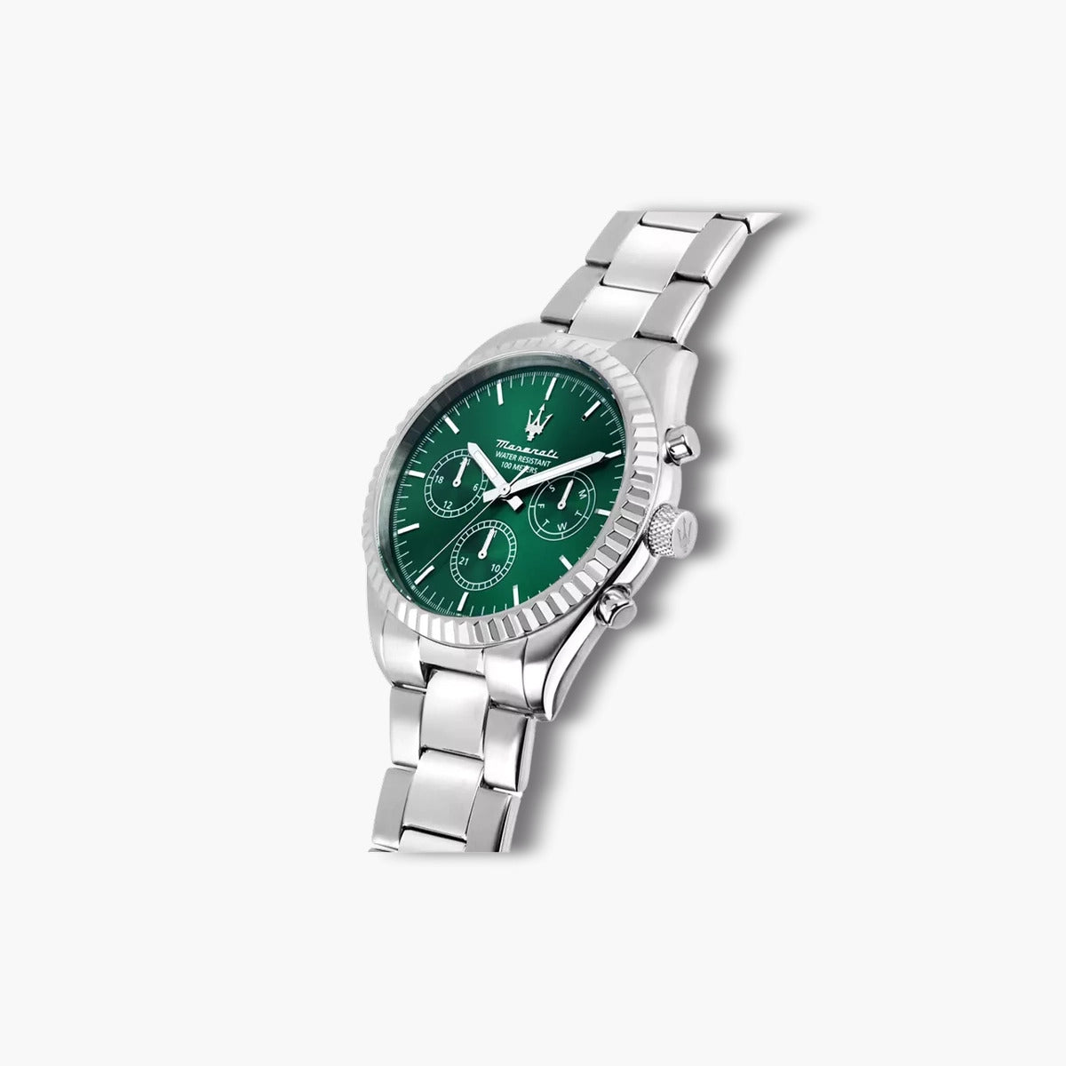 Reloj Maserati Competizione R8853100044 acero esfera verde