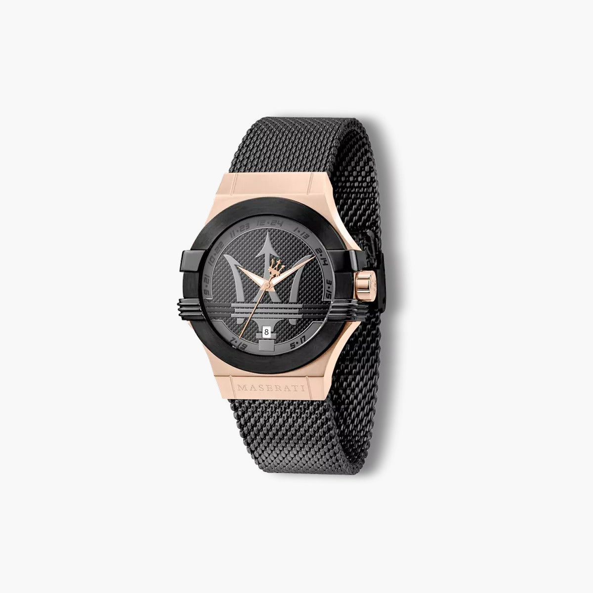 Reloj Maserati Potenza R8853108010 rosa y negro