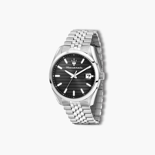 Reloj Maserati Attrazione R8853151026 acero esfera negra