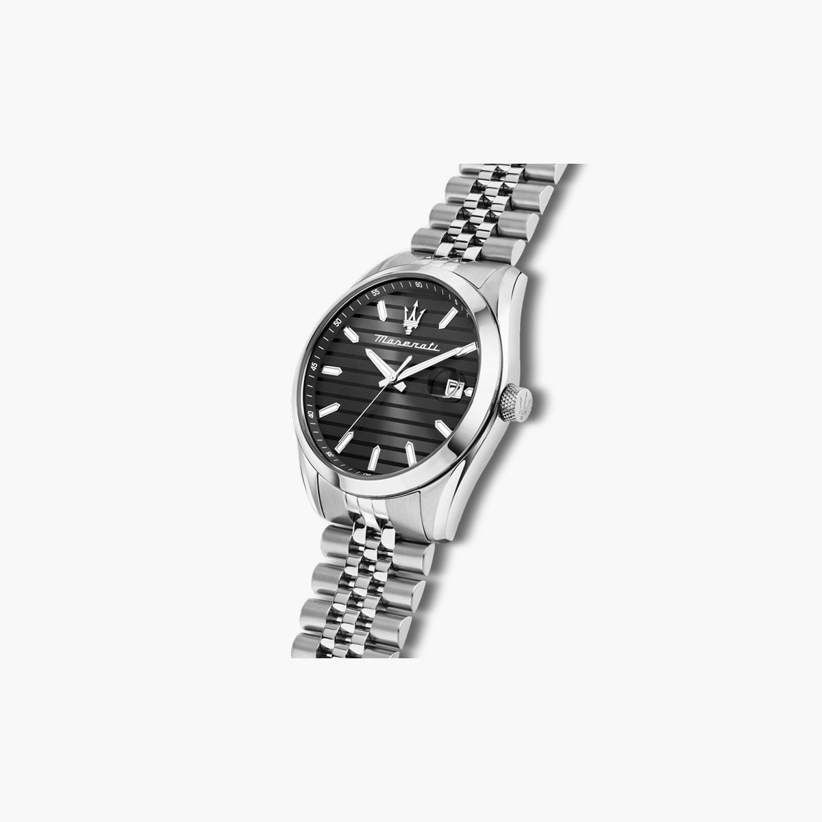 Reloj Maserati Attrazione R8853151026 acero esfera negra