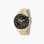 Reloj Maserati Traguardo R8873612041 acero dorado esfera negra