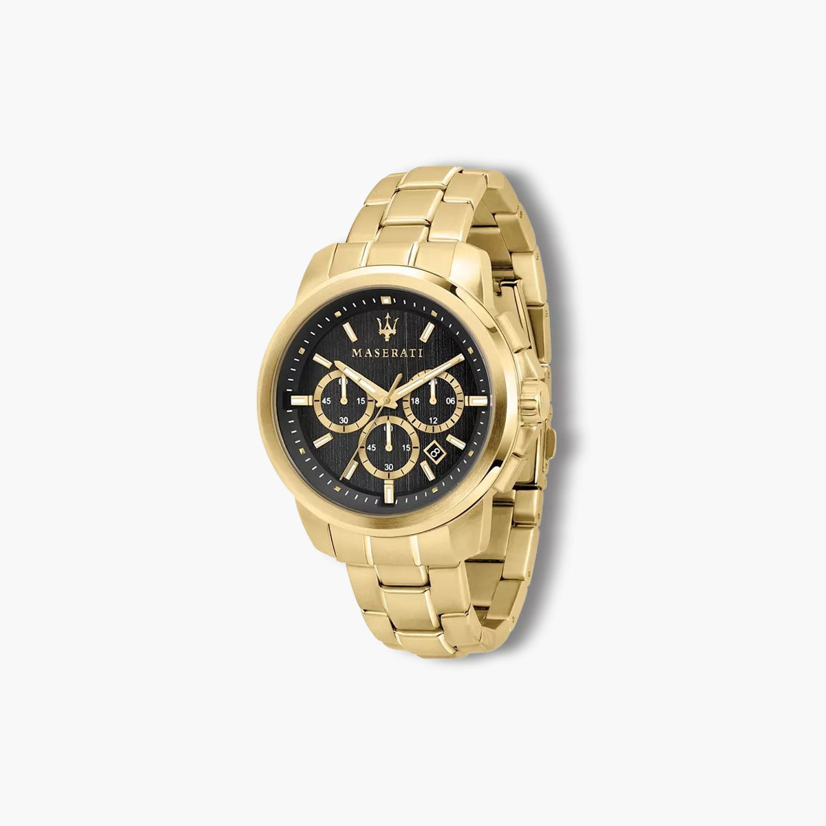 Reloj Maserati Successo R8873621013 cronógrafo dorado