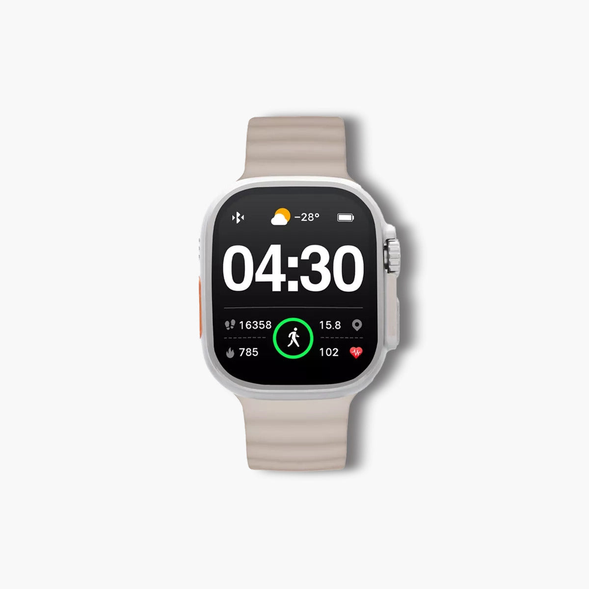 Reloj Radiant Smart Hollywood RAS10908 beige esfera intercambiable